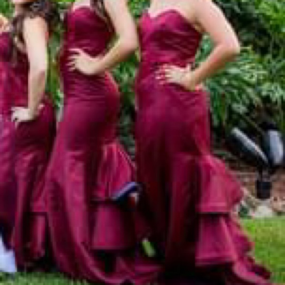 Formal : Bridesmaid Mahogany Dress